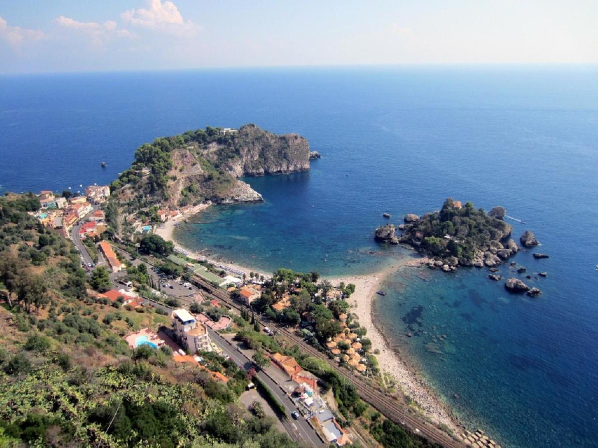 Greek Theater - Sea View Apartment Таормина Экстерьер фото